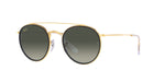 ÓCULOS DE SOL RAY BAN RB3647NL 923871 ROUND DOUBLE BRIDGE