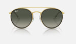 ÓCULOS DE SOL RAY BAN RB3647NL 923871 ROUND DOUBLE BRIDGE